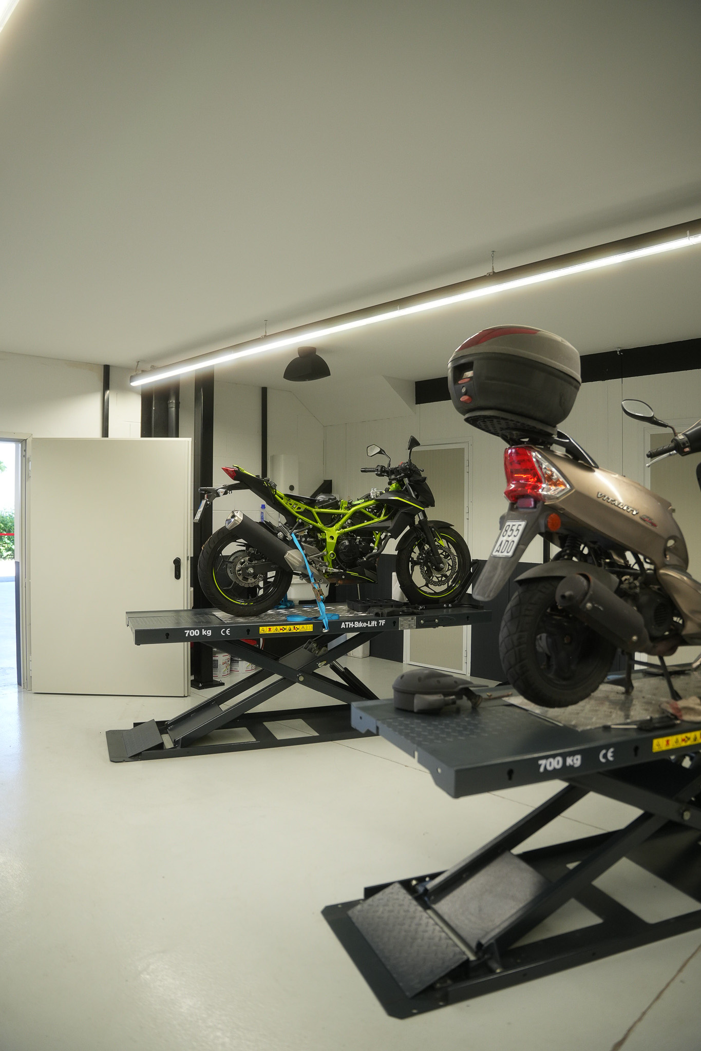 Motorradwerkstatt